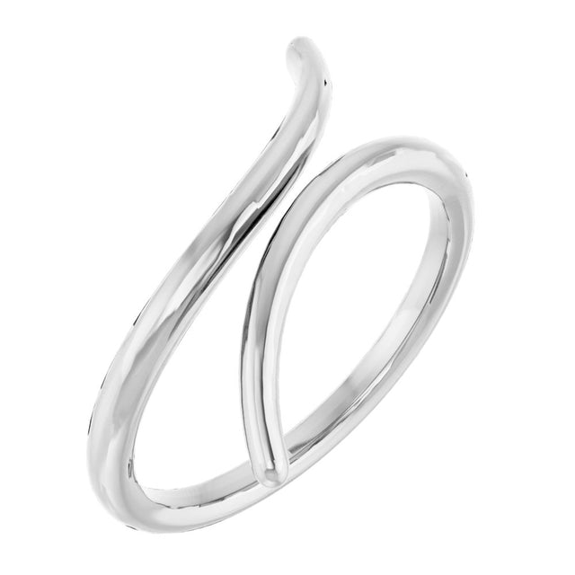 Sterling Silver Bypass Ring