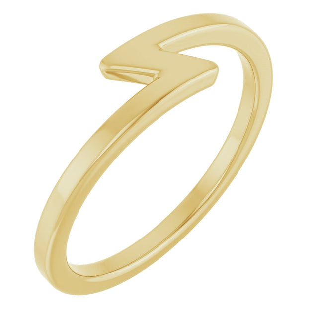 14K Yellow Stackable Ring