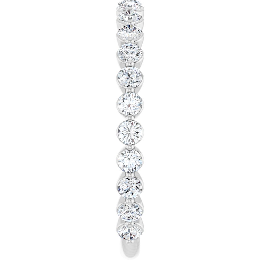 Platinum 3/4 CTW Lab-Grown Diamond Anniversary Band