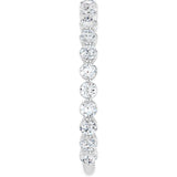 Platinum 3/4 CTW Lab-Grown Diamond Anniversary Band