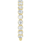 14K Yellow 1 1/6 CTW Natural Diamond Anniversary Band