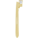 14K Yellow Gold 1/5 CTW Natural Diamond Wrap-Style Enhancer