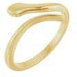 14K Yellow Snake Ring