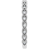 14K White Gold .07 CTW Natural Diamond Anniversary Band