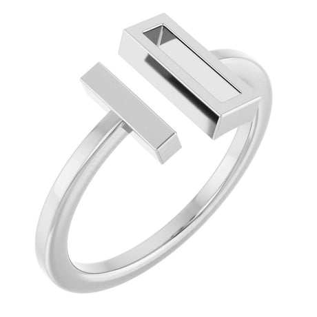 Sterling Silver Bar Ring