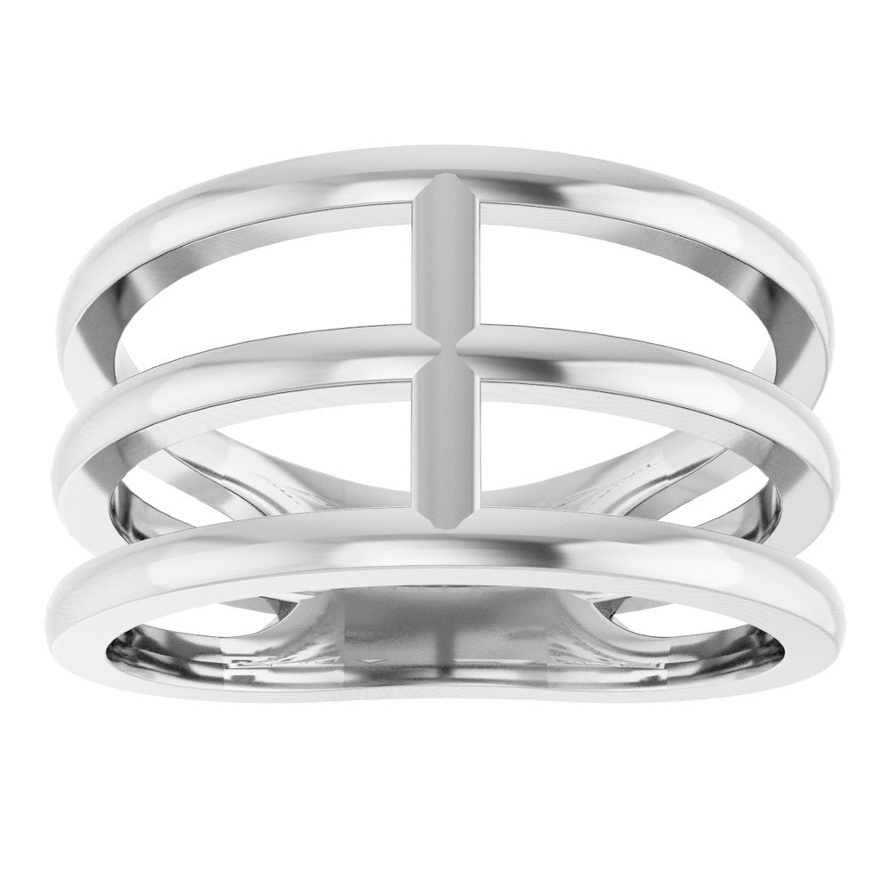 Sterling Silver Negative Space Ring