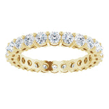 14K Yellow 1 3/4 CTW Natural Diamond Eternity Band