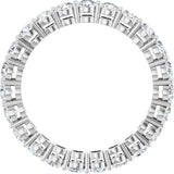 14K White Gold 1 7/8 CTW Lab-Grown Diamond Eternity Band
