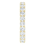 14K Yellow Gold 1 7/8 CTW Lab-Grown Diamond Eternity Band Size 6.5