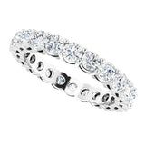 14K White Gold 1 3/4 CTW Lab-Grown Diamond Eternity Band
