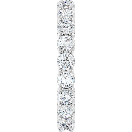 14K White Gold 2 1/5 CTW Lab-Grown Diamond  Eternity Band