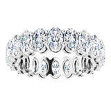 14K White Gold 3 5/8 CTW Lab-Grown Diamond Eternity Band