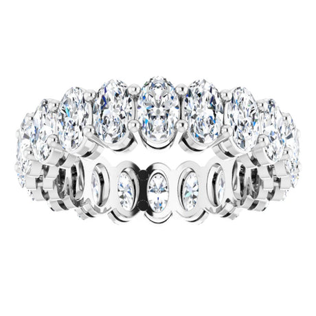 14K White Gold 3 5/8 CTW Lab-Grown Diamond Eternity Band