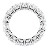 14K White Gold 5 1/2 CTW Lab-Grown Diamond Eternity Band