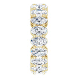 14K Yellow Gold 3 3/8 CTW Lab-Grown Diamond Eternity Band