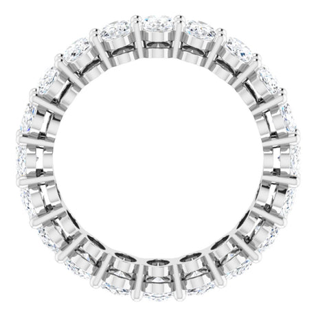 14K White Gold 3 5/8 CTW Lab-Grown Diamond Eternity Band