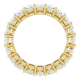 14K Yellow Gold 3 5/8 CTW Lab-Grown Diamond Eternity Band