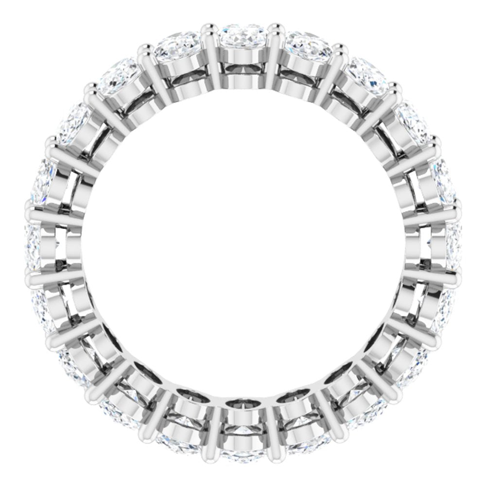 14K White Gold 3 5/8 CTW Lab-Grown Diamond Eternity Band