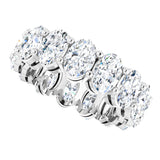 14K White Gold 5 1/2 CTW Lab-Grown Diamond Eternity Band
