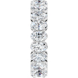 14K White Gold 4 CTW Lab-Grown Diamond Eternity Band