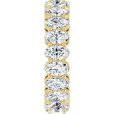 14K Yellow Gold 4 CTW Lab-Grown Diamond Eternity Band