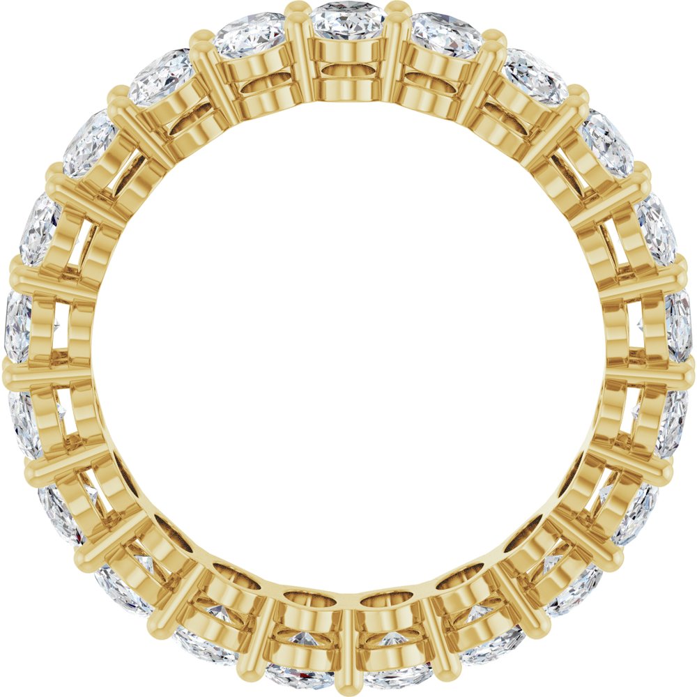 14K Yellow Gold 4 CTW Lab-Grown Diamond Eternity Band