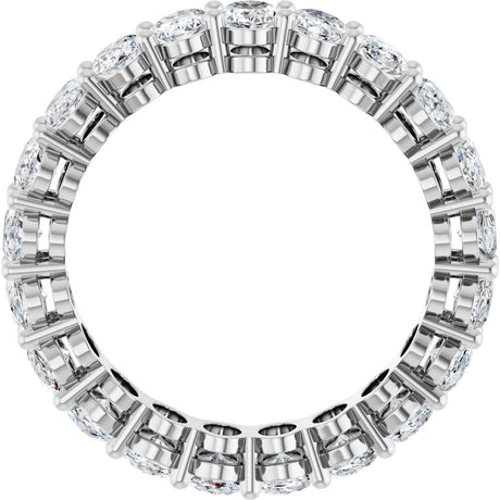 14K White Gold 4 CTW Lab-Grown Diamond Eternity Band