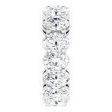 14K White Gold 5 1/2 CTW Lab-Grown Diamond Eternity Band