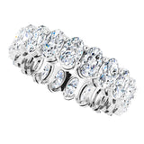 14K White Gold 3 5/8 CTW Lab-Grown Diamond Eternity Band