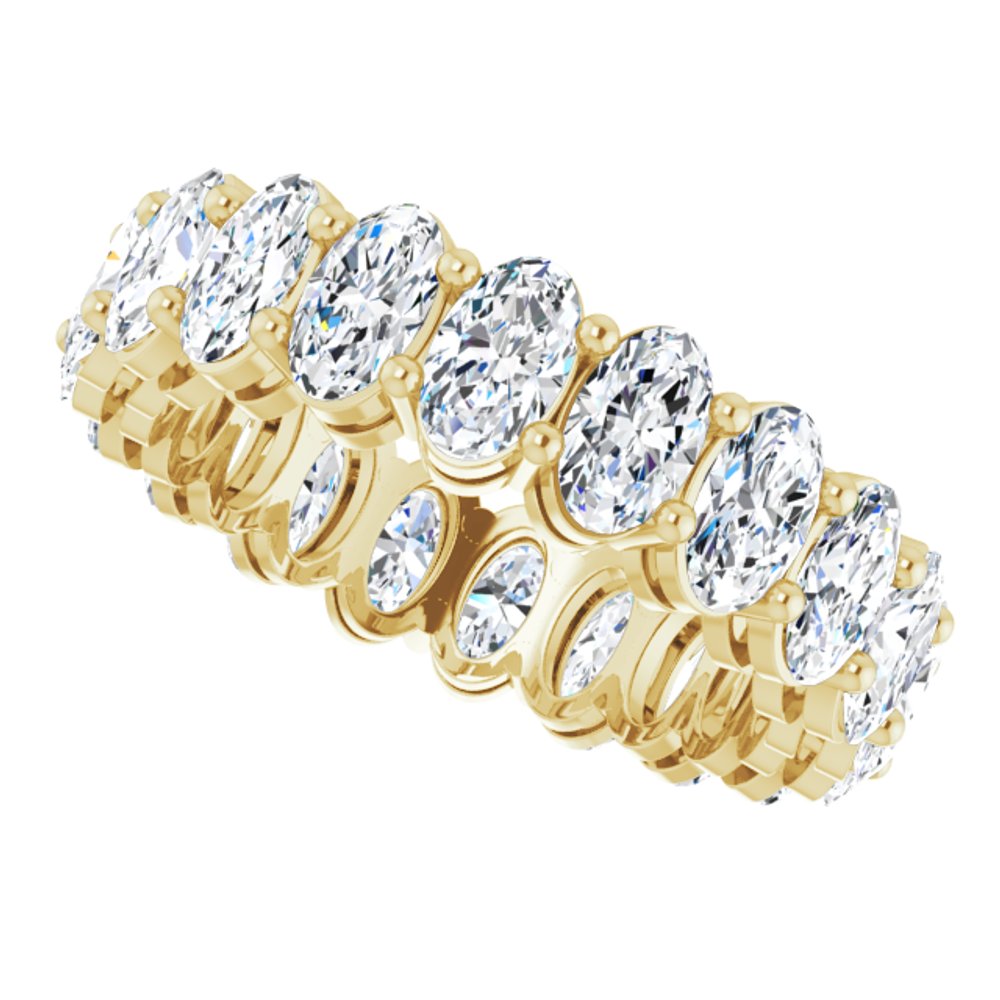 14K Yellow Gold 3 5/8 CTW Lab-Grown Diamond Eternity Band