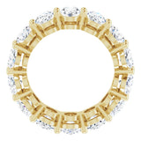 14K Yellow Gold 5 1/5 CTW Lab-Grown Diamond Eternity Band