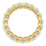 14K Yellow Gold 3 3/8 CTW Lab-Grown Diamond Eternity Band