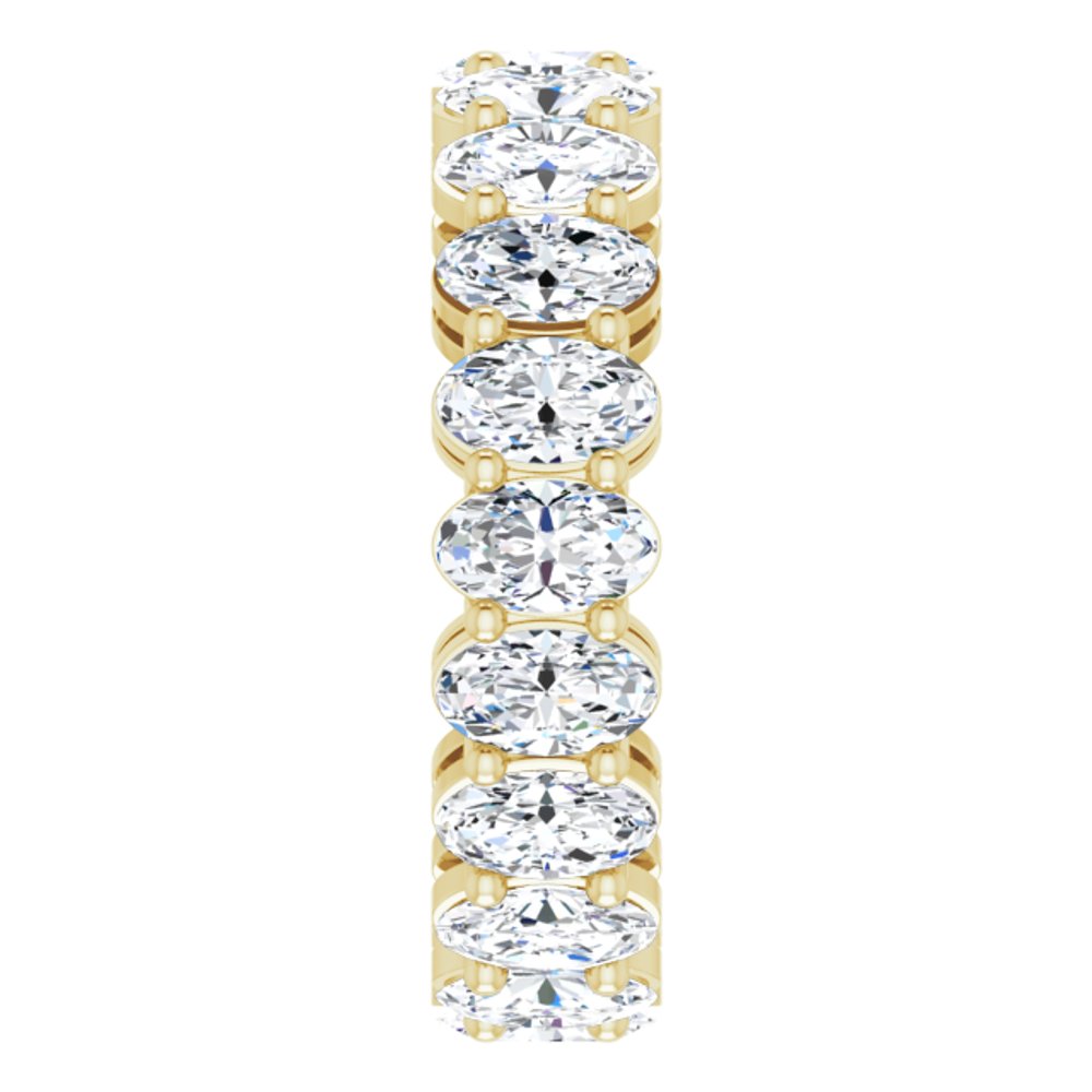 14K Yellow Gold 3 5/8 CTW Lab-Grown Diamond Eternity Band
