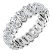 14K White Gold 4 CTW Lab-Grown Diamond Eternity Band