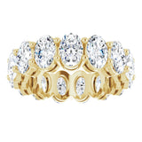 14K Yellow Gold 5 1/2 CTW Lab-Grown Diamond Eternity Band