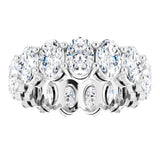 14K White Gold 5 1/2 CTW Lab-Grown Diamond Eternity Band