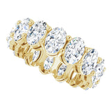 14K Yellow Gold 5 1/2 CTW Lab-Grown Diamond Eternity Band