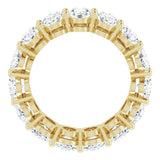 14K Yellow Gold 5 1/2 CTW Lab-Grown Diamond Eternity Band