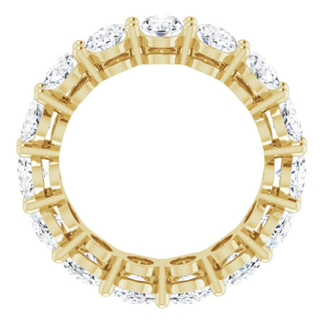 14K Yellow Gold 5 1/2 CTW Lab-Grown Diamond Eternity Band