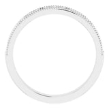 14K White Gold 1/5 CTW Natural Diamond Anniversary Band