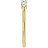 14K Yellow 1/2 CTW Natural Diamond Anniversary Band