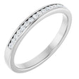 14K White Gold 1/4 CTW Lab-Grown Diamond Channel-Set Band