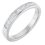 Platinum 1 CTW Lab-Grown Diamond Band