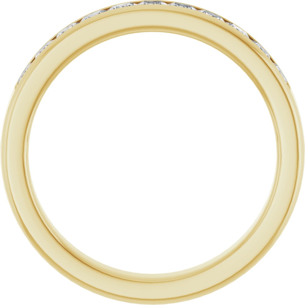 14K Yellow 1 CTW Natural Diamond Band