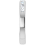 Platinum 1 CTW Lab-Grown Diamond Band