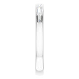 14K White Gold 3/8 CTW Natural Diamond Band