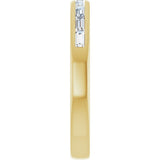14K Yellow Gold 3/8 CTW Lab-Grown Diamond Band