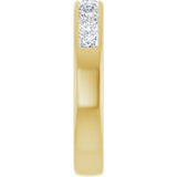 14K Yellow Gold 1 1/2 CTW Lab-Grown Diamond Band