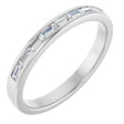14K White Gold 1/3 CTW Natural Diamond Band