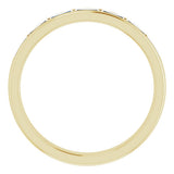 14K Yellow Gold 3/4 CTW Lab-Grown Diamond Band